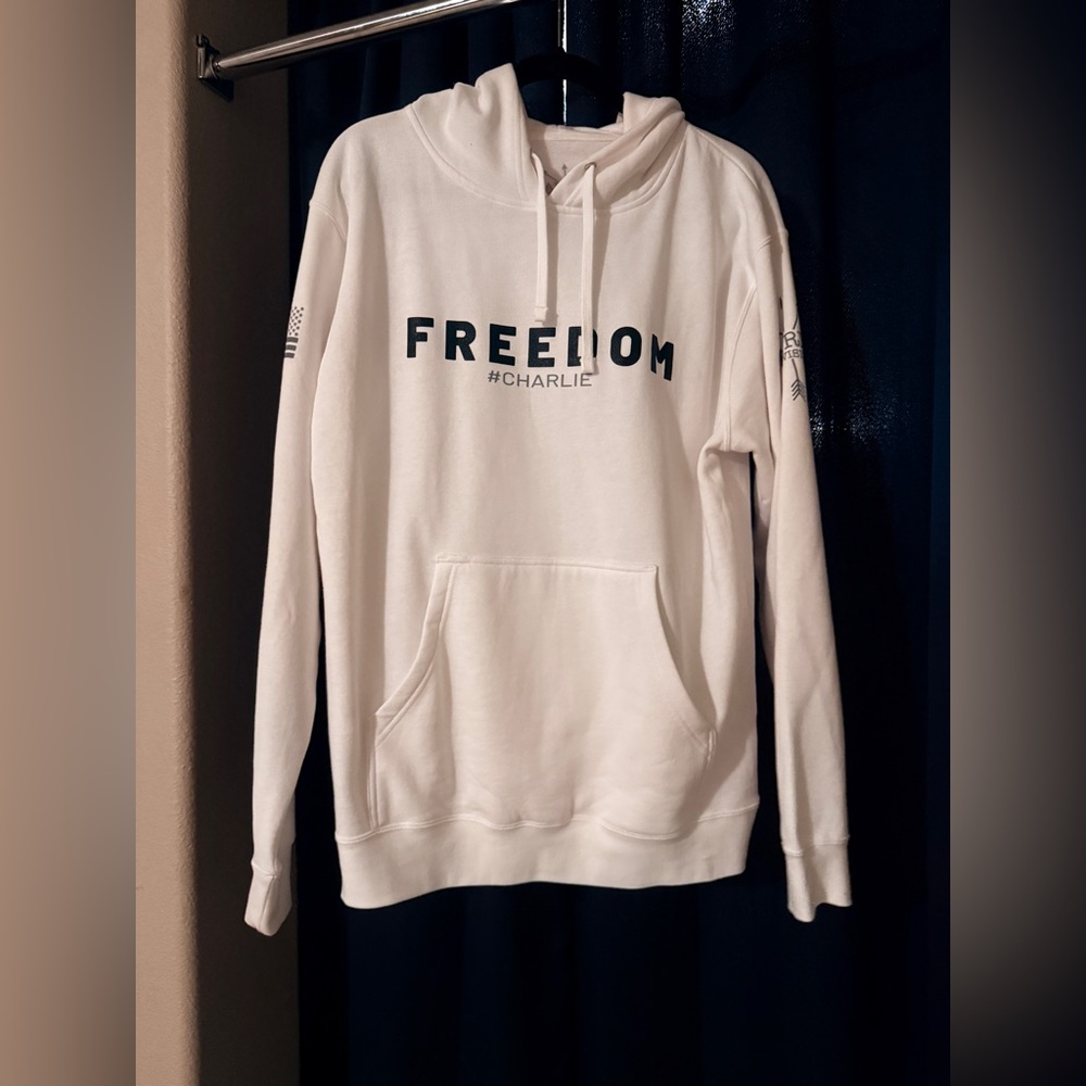 Brand New Patriot Provisions Freedom Hoodie - Charlie Kirk (Medium) View 2